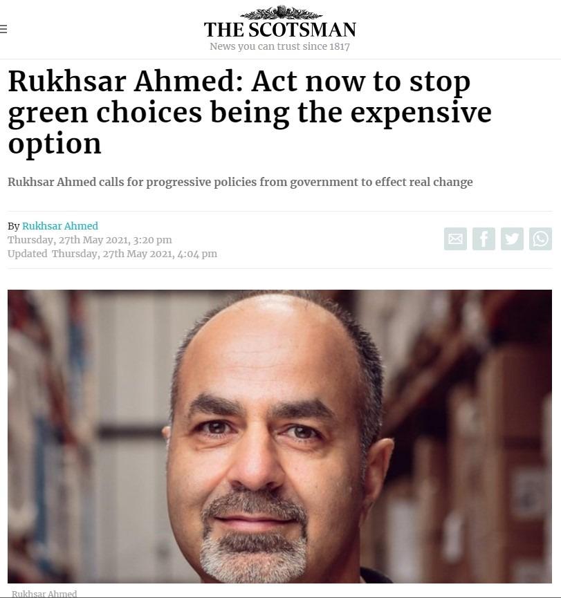 Green Fulfilment’s Managing Director calls for progressive policies from government to effect real change