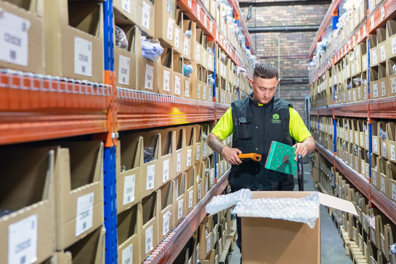 green fulfilment packing services