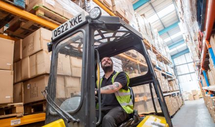 Green Fulfilment Employee Working