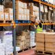 Man Working In A Fulfilment Warehouse