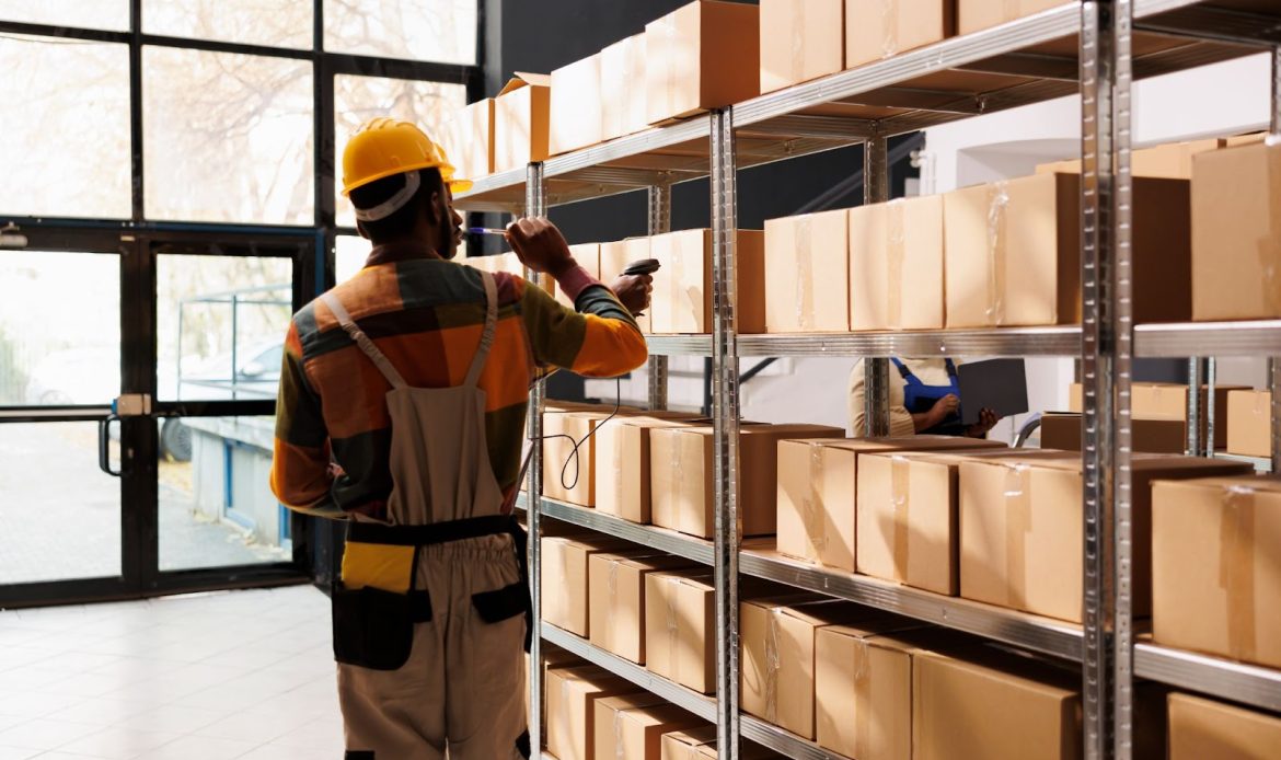 Two man doing inventory management