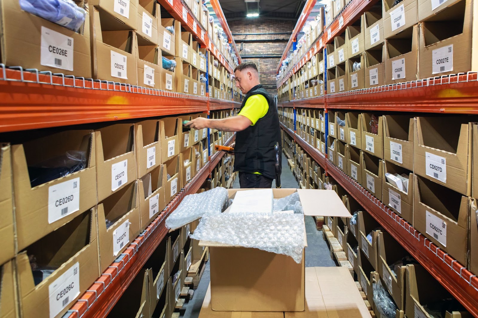 Fulfilment Centre Sorting